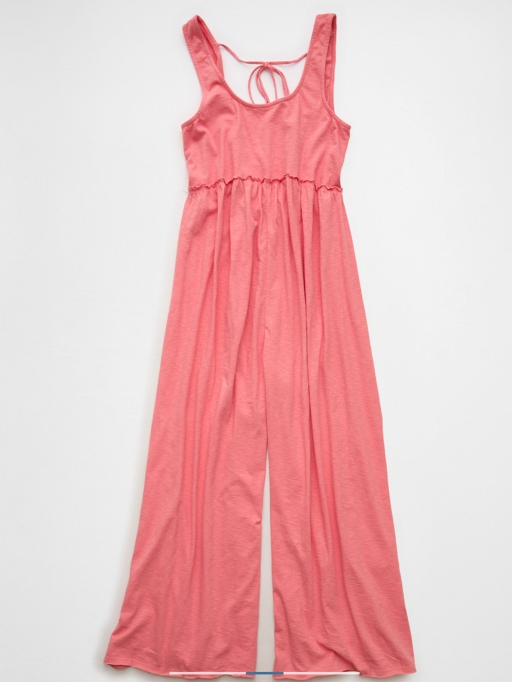 NWT American Eagle ($74.95) Coral Sunchaser Scoop Neck Jumpsuit - Picture 4 of 7
